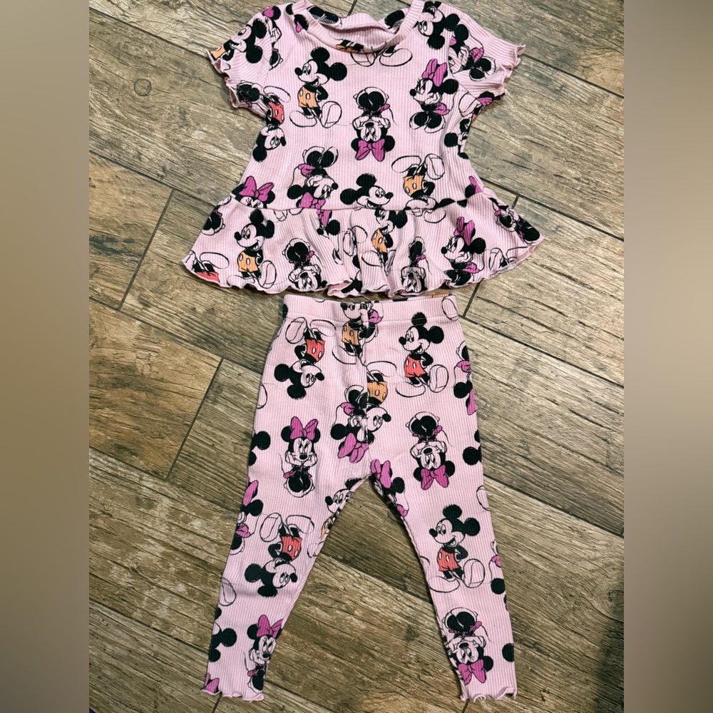 Disney Baby Pink Minnie Mouse set
